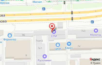 Автосервис в Перми на карте