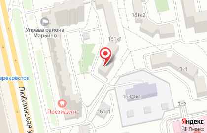 Автошкола МскСити на Люблинской улице на карте