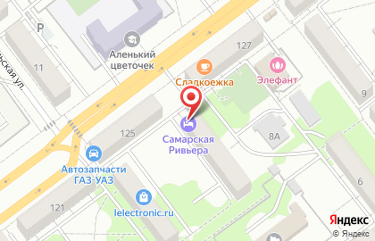 Мини-отель Самара в Промышленном районе на карте