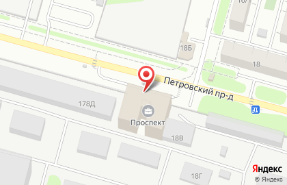 ТЦ Проспект на проспекте Гагарина на карте
