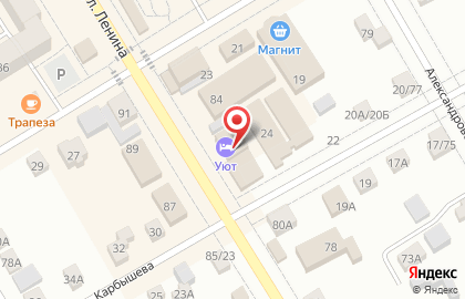 Грузовой поток Тара на карте