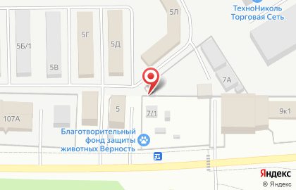 Компания по малоэтажному строительству Еловый двор на карте