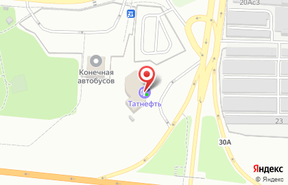 Татнефть на МКАДе на карте