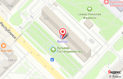 Автостоянка Vostok на карте