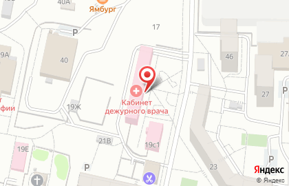 Поликлиника №4 на Матросова на карте