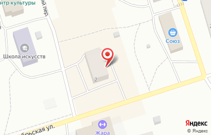 Стоматологическая клиника СуперДент в Сосновском переулке на карте