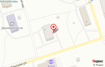 Стоматологическая клиника СуперДент в Сосновском переулке на карте