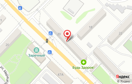 Парикмахерская Ландыш в Советском районе на карте