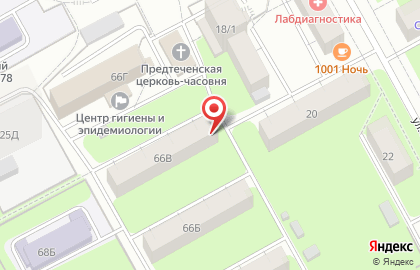 Продуктовый магазин в Перми на карте