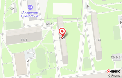 ОДС Жилищник района Бирюлево Восточное на Бирюлёвской улице, 11 к 2 на карте