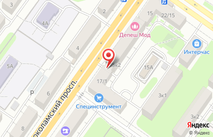 Салон стальных дверей Бульдорс на Волоколамском проспекте на карте