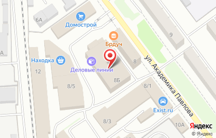 Компания по производству полиэтиленовой продукции MIRPACK на улице Академика Павлова на карте