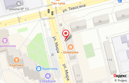 Аптека Диалог на улице Мира в Электростали на карте