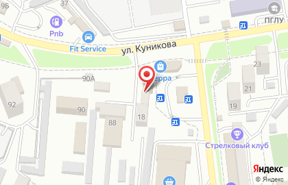 Типография Альтаир на улице Куникова на карте