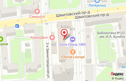 ООО Банк БЦК-Москва на улице 1905 Года на карте