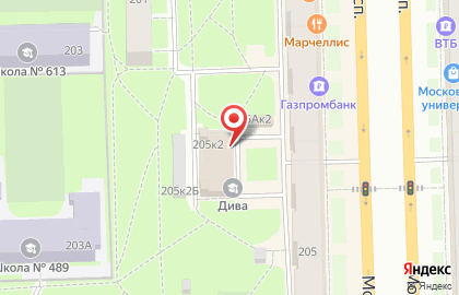 Зоомагазин в Санкт-Петербурге на карте