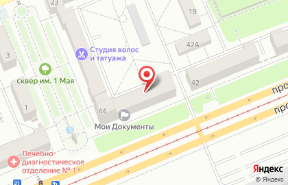 Гостиница квартирного типа Апартаменты Байкал в Ленинском районе на карте