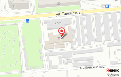 Древляне на улице Танкистов на карте