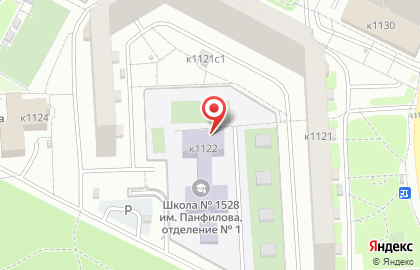 Школа №1528 с дошкольным отделением в Силино на карте