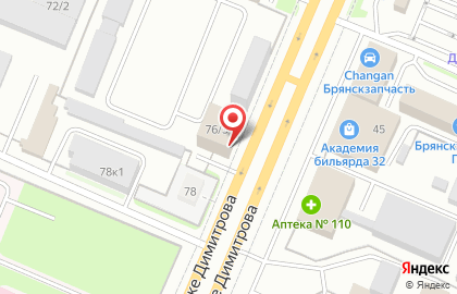 Шиномонтажная мастерская на проспекте Станке Димитрова на карте