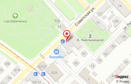 Магазин мясных изделий Новоорское подворье на Советской улице на карте