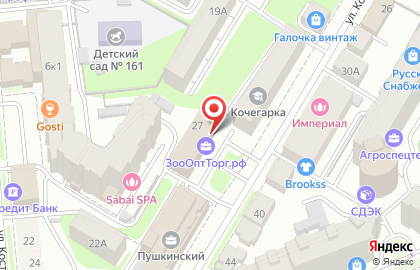 Компания юридических и бизнес-услуг ЮРИНТЕРБЮРО в Нижегородском районе на карте