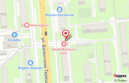 Внешпромбанк на улице Валентины Терешковой на карте