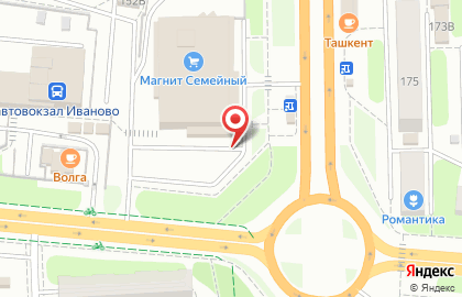 Гипермаркет Магнит ОПТ на Лежневской улице на карте