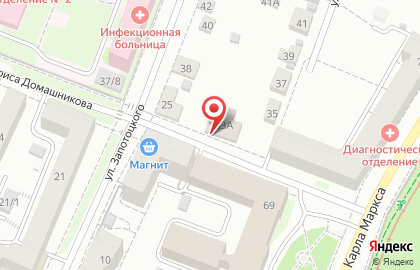 Центр авторемонта в Советском районе на карте