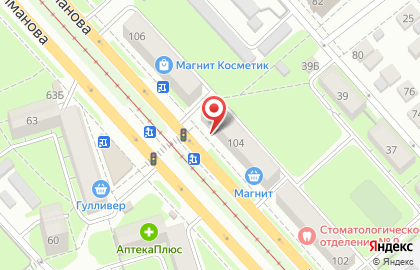 Магазин Рубль Бум и 1b.ru на проспекте Нариманова на карте