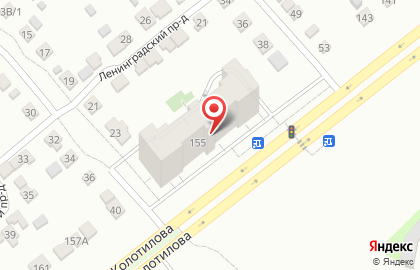 Парикмахерская Елизавета на улице Колотилова на карте