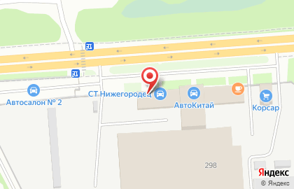 Автосервис Нижний Новгород Автотехобслуживание на карте