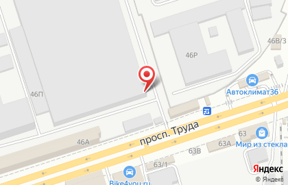 Торговая компания Коралл в Коминтерновском районе на карте