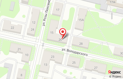 Ателье Тандем, ателье на улице Володарского на карте