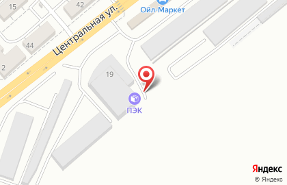 Торговая компания Практик на Центральной улице на карте