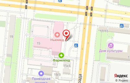 Независимая лаборатория Прогрессивные Медицинские Технологии в Тракторозаводском районе на карте