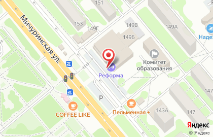 Банкомат ВТБ в Тамбове на карте