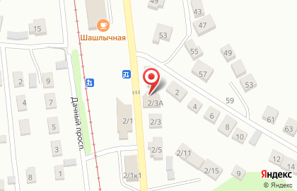 Автомойка Profi-H2O в Ленинском районе на карте