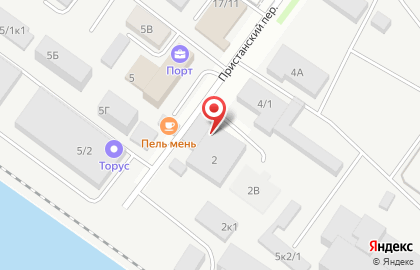Торговый дом Восток-Сервис-Новосибирск в Пристанском переулке на карте
