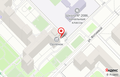 Детский досуговый центр Орлёнок на Ломоносовском проспекте на карте