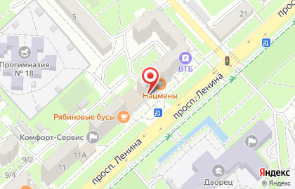 Дорстройпроект на проспекте Ленина на карте