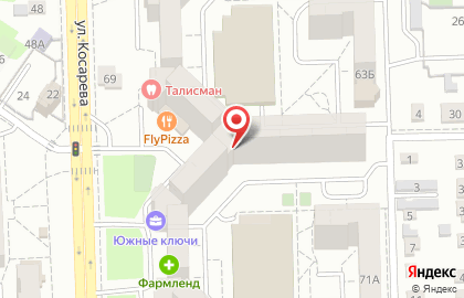 Торгово-производственная компания Колорит в Калининском районе на карте