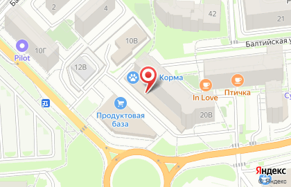 Магазин одежды и обуви Prikid на карте