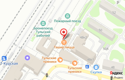 Международная сеть ресторанов Ташир пицца на Красноармейском проспекте на карте