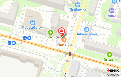 Аптека Spar в Зареченском районе на карте