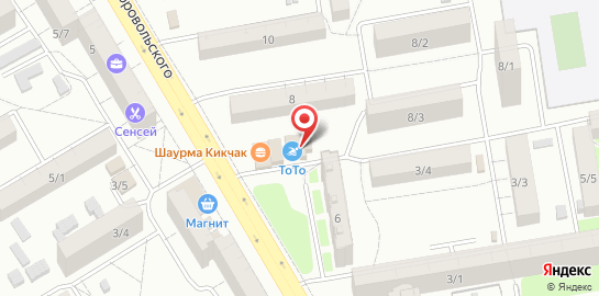 Школа танцев Джем на карте