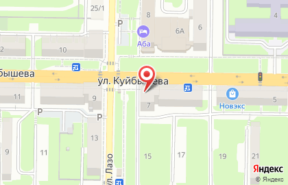 Фирменный магазин керамической плитки, керамогранита, сантехники Kerama Marazzi в Куйбышевском районе на карте