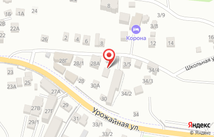 Мир детства ВАНК на Урожайной улице на карте