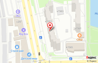Детский развивающий центр Сёма в Зеленограде на улице Андреевка на карте