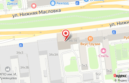 Бизнес-центр На Масловке на карте
